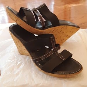 Italian Shoemakers Wedge Sandals